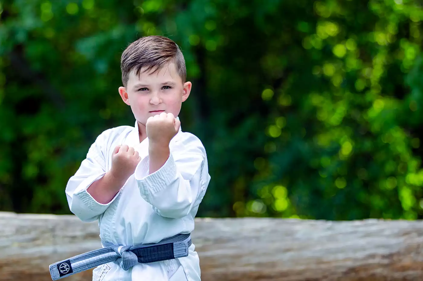KTK Martial Arts student performing a kata. Sport photography by Jeffrey Meyer