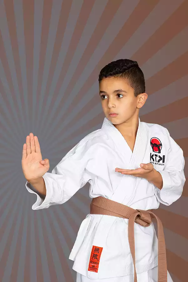 KTK Martial Arts student performing a brown belt kata. Sport photography by Jeffrey Meyer